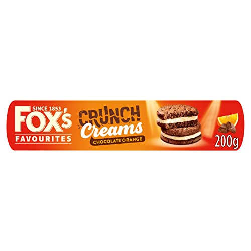 Fox's Crunch Cremes, Schokoladenorange, 200g von Fox's