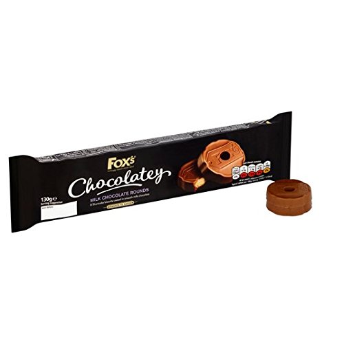 Fox's Chocolatey Milchschokolade, rund, 130 g von Fox's