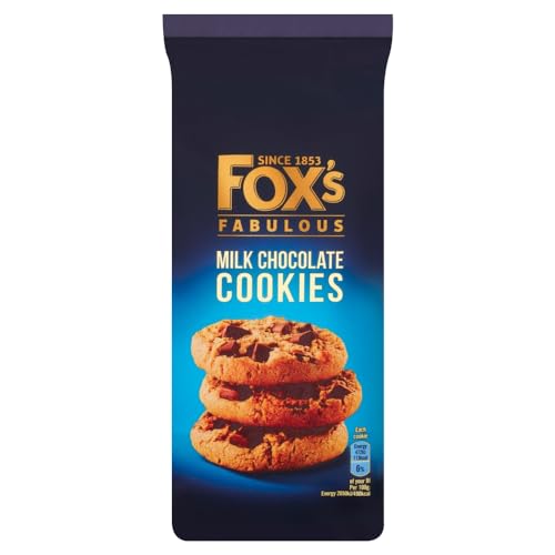 Fox's - Fabulous - Milk Chocolate Cookies - Galletas con Chips de Chocolate con Leche - 3 x 180 gramos von Fox's