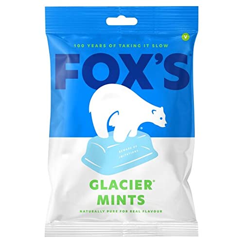 Fox's Glacier Mints Bonbons, hartgekocht, 200 g, 1 Beutel von Fox's