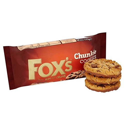 Fox's Leckere Kekse 175 g Extrem Chocolately (Packung mit 6 Stück) von Fox's