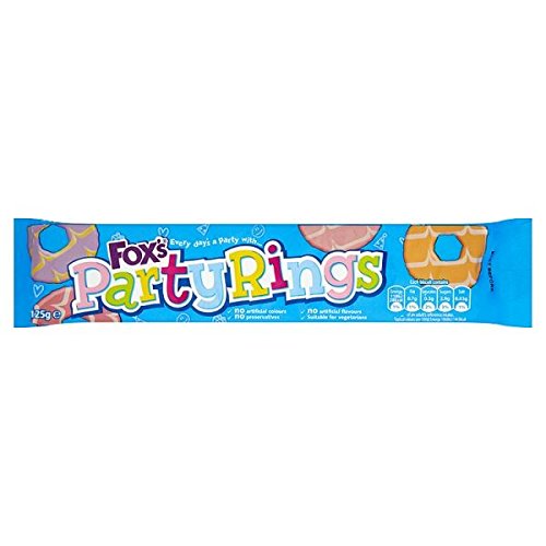 Fox's Party-Ringe, 12 x 125 g-Packungen von Fox's