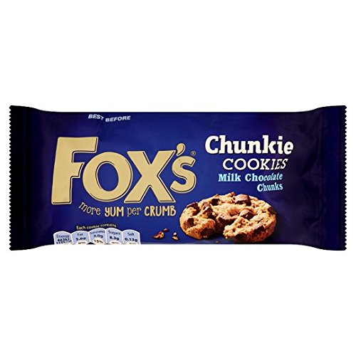 Foxs Chunkie Milk Chocolate Cookies 180g von Fox's
