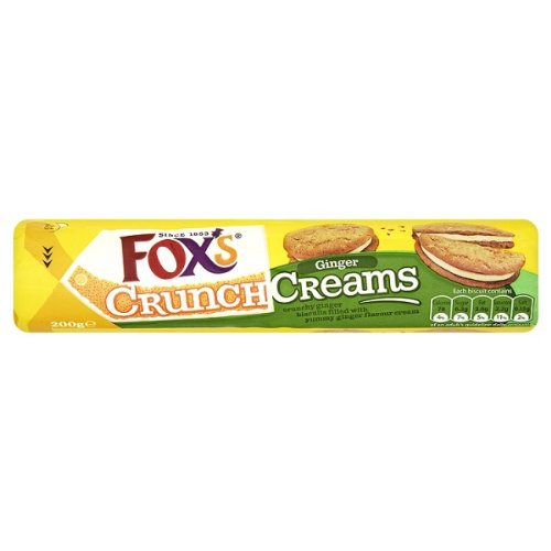 Foxs Cunch Ingwercreme 12x200g-Pack von Fox's