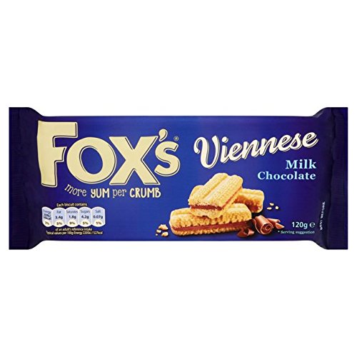 Foxs Viennese Chocolate Sandwich 120g von Fox's