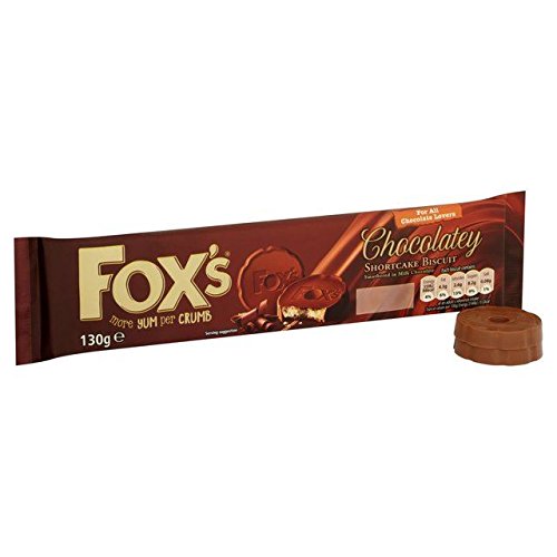 fox' S Milch cioccolatoso Schokolade Rund 130 G (Packung von 6) von Fox's