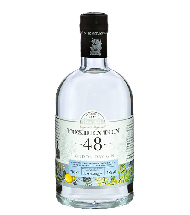 Foxdenton 48 London Dry Gin (48 % vol., 0,7 Liter) von Foxdenton Estate Company