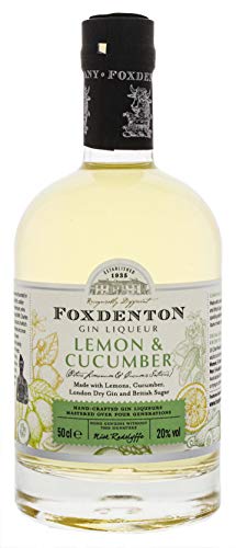 Foxdenton Estate Lemon & Cucumber Likör Liköre (1 x 0.5 l) von Foxdenton Estate