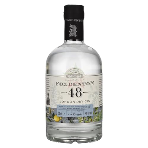 Foxdenton 48 London Dry Gin 48,00% 0,70 Liter von Foxdenton