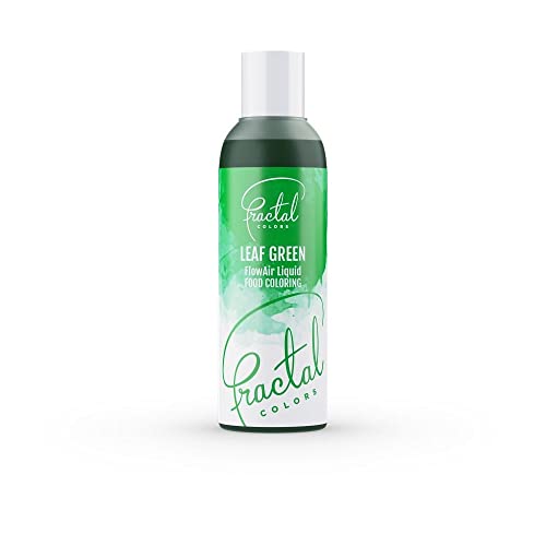 Airbrush Lebensmittelfarbe Fractal - Blattgrün (100 ml) von ebaney