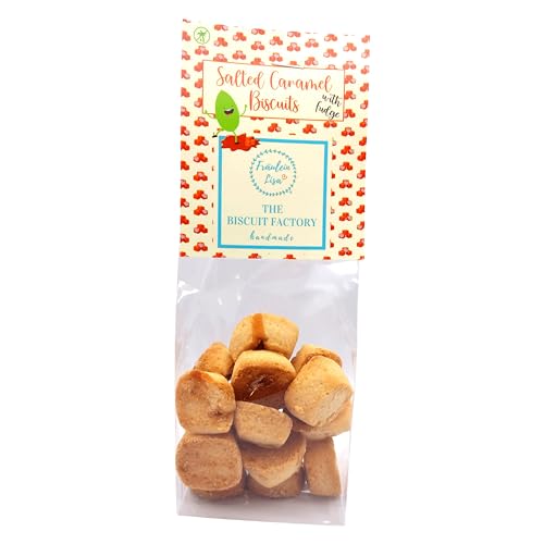 Salzkaramell Kekse von Fräulein Lisa I mini Cookies I 12x90g von Fräulein Lisa