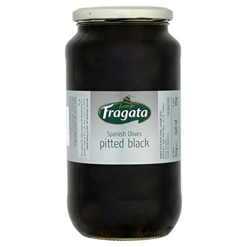Fragata Entsteinte Schwarze Oliven 820G von Fragata