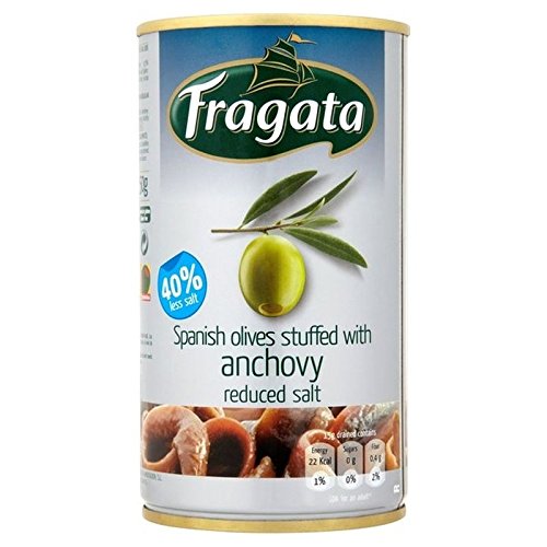 Fragata Olive Farcit mit Stahlreduktion 350 g Salz (2 Stück) von Fragata