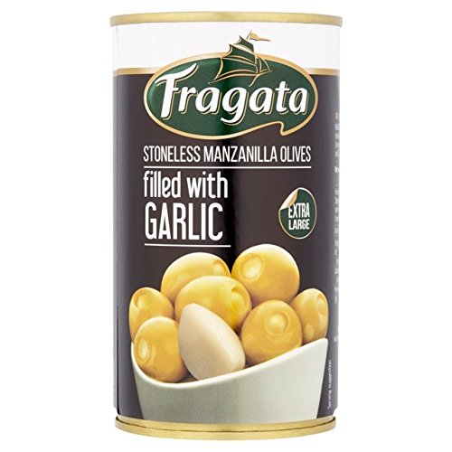 Fragata - Oliven gefüllt mit Knoblauch - 350 g von Fragata