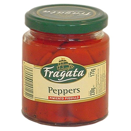 Fragata Peppers - Piquillo Pimiento (230g) - Packung mit 2 von Fragata