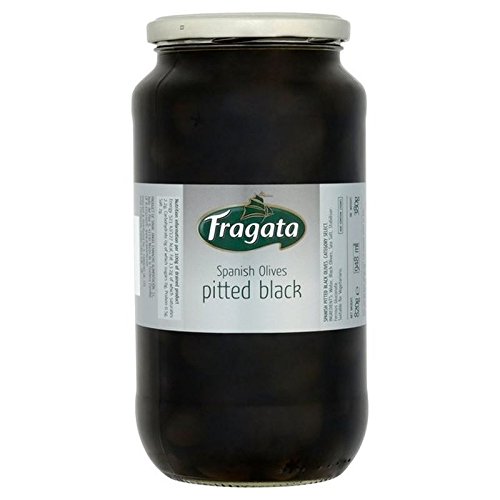 Fragata Pitted Black Olives 820g, 2 Pack von Fragata