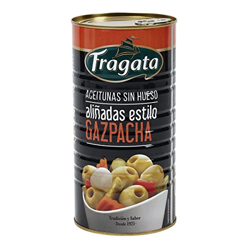 Sortiment mit entkernten Ölen Gazpacha 1.4000 g Sortiment mit entkernten Ölen Gazpacha 1.4000 g von Fragata