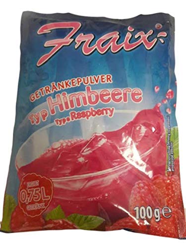 Fraix Instantpulver Himbeere, 25er Pack (25 x 100g) von Fraix