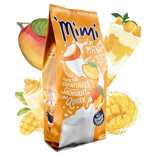 Mimi Milchmix Mango Getränkepulver 24 x 400g Milchmix - Vorratspack - Milchlösliches Milchmixgetränke - Mangopulver zum Teilen mit der Familie von Fraix