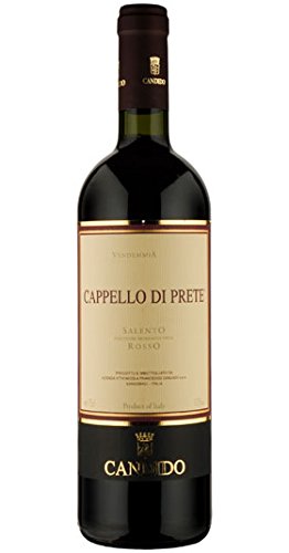 Cappello di Prete, Rosso del Salento, Francesco Candido (75cl), Puglia/Italien, Negroamaro, (Rotwein) von Francesco Candido