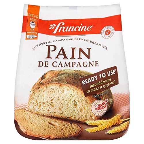 Francine Pain de Campagne Französisch Land Bread Mix (500g) - Packung mit 6 von Francine