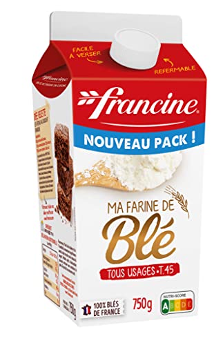 Francine T.45 Mehl mit Spender, 0,7 kg Francine T.45 Mehl mit Spender, 0,7 kg von Francine