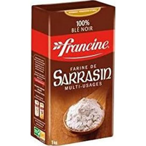 Mehl aus Frankreich, Farine de sarrasin, Blé noir, Buchweizenmehl 1kg von Francine