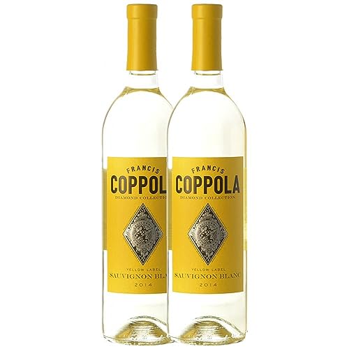Francis Ford Coppola Diamond Sauvignon Weiß California 75 cl (Schachtel mit 2 Flaschen von 75 cl) von Francis Ford Coppola Winery