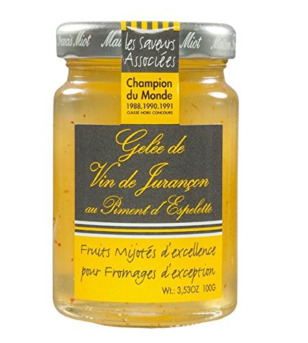 Francis Miot Confitures Gelée aus Jurançonwein für Käse und Foie Gras, 100 g Francis Miot Confitures Gelée aus Jurançonwein für Käse und Foie Gras, 100 g von MAISON FRANCIS MIOT