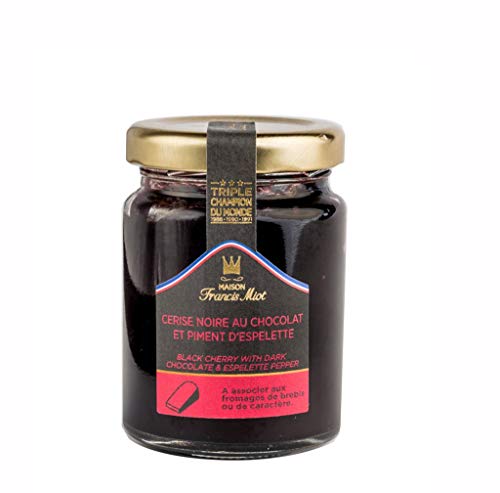 Fruchtaufstrich Kirsche mit Schokolade und Piment d'Espelette aus Frankreich "Maison Miot"- 100g von MAISON FRANCIS MIOT