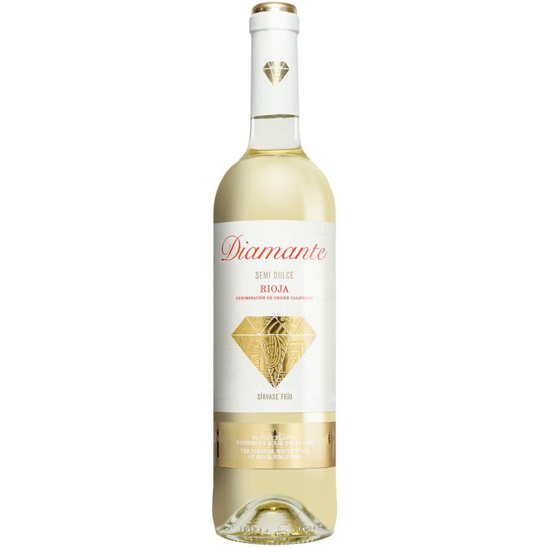 Diamante Semi-Dulce Blanco 2024  0.75L 11.5% Vol. Weißwein Lieblich aus Spanien von Franco Españolas