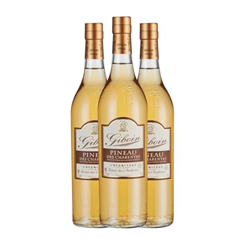 Francois Giboin L'Hermitage Pineau Blanc Pineau des Charentes 75 cl Weißwein (Karton mit 3 Flaschen von 75 cl) von Francois Giboin - L'Hermitage