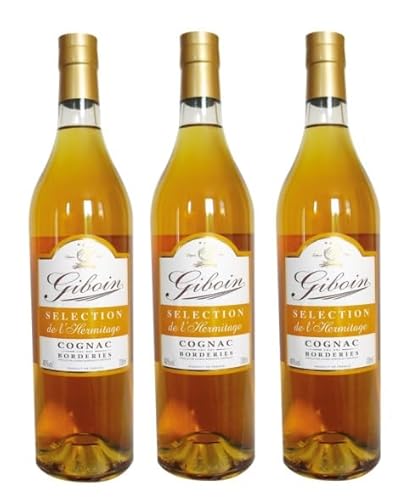 3x 0,7l - Francois Giboin - Sélection de l'Hermitage - Cognac Borderies A.O.P. - Weinbrand - Frankreich - 40,0% vol. von Francois Giboin