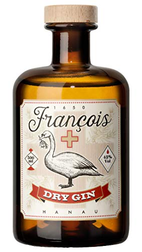 Francois Hanau Dry Gin - Gin aus der Heimat des Erfinders - 1 x 0,5 L von Francois Hanau Dry Gin