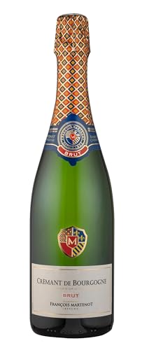 Francois Martenot - Crémant de Bourgogne Brut - Sekt aus Beaune, Frankreich (1 x 0.75 l) (Packung mit 6) von Francois Martenot