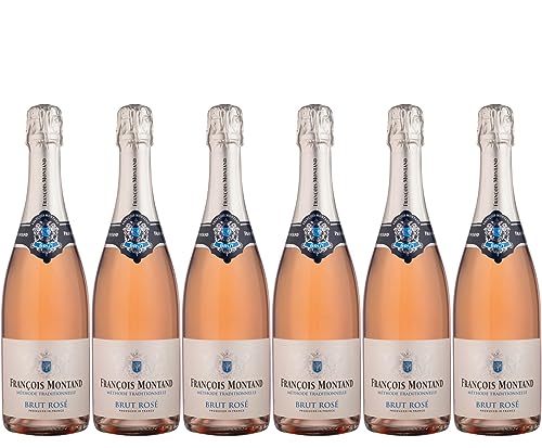 Rosé Sekt BRUT - François Montand - Méthode Traditionelle (6x 0,75l) von Francois Montand