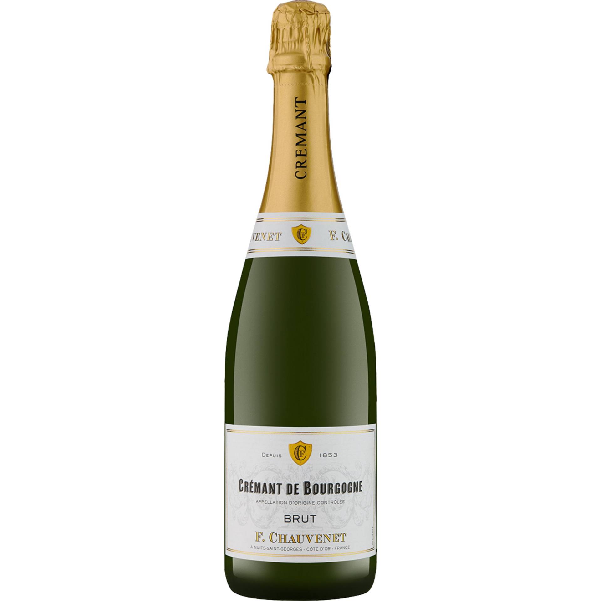 F. Chauvenet Crémant de Bourgogne, Brut, Crémant de Bourgogne AC, Burgund, Schaumwein F. Chauvenet Crémant de Bourgogne, Brut, Crémant de Bourgogne AC, Burgund, Schaumwein von Francoise Chauvenet, FR 21703 Nuits Saint-Georges