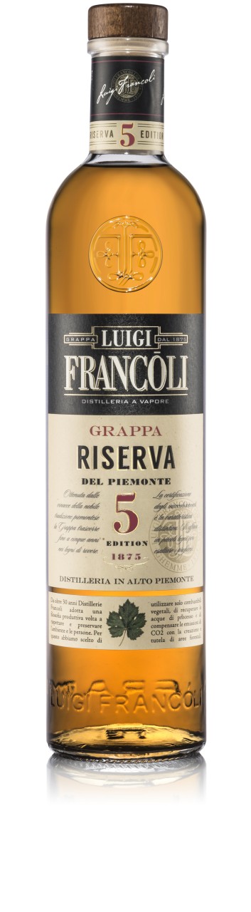 6 X Francoli Grappa Riserva 5 anni 0,7 l von Francoli Grappa