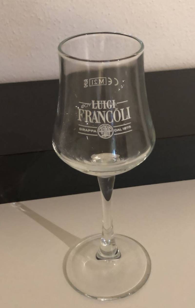 Francoli Grappa Glas von Francoli Grappa