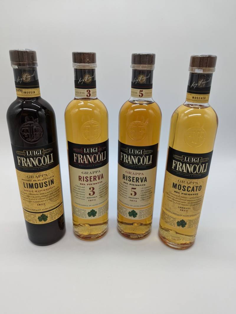 Francoli - Grappaset Luigi Francoli von Francoli Grappa