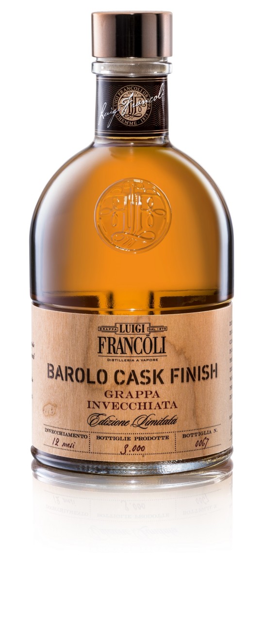 Francoli Grappa Barolo Cask Finish 0,5 l von Francoli Grappa