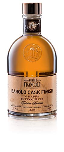 Francoli Grappa Barolo Cask Finish 0,5 Liter 40% Vol. von FRANCOLI