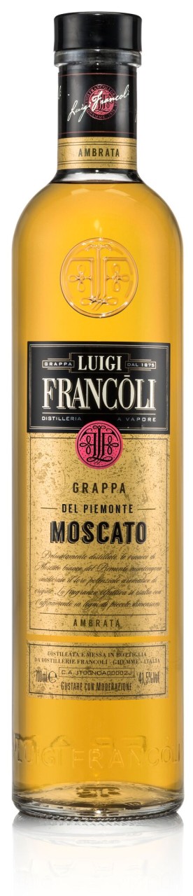 Francoli Grappa Moscato in Barrique 0,7 l von Francoli Grappa