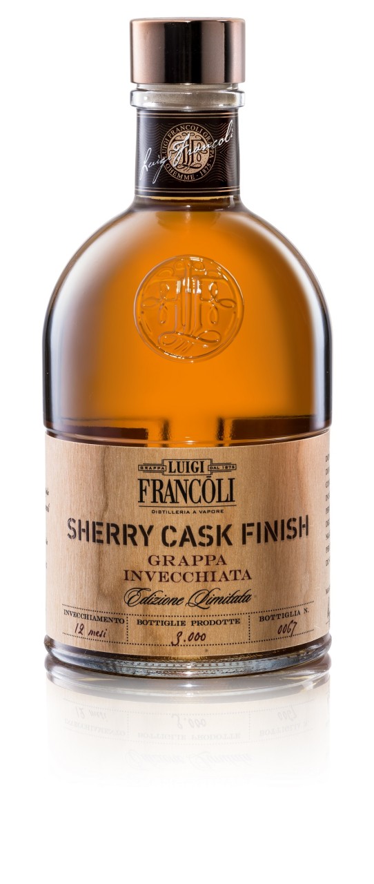 Francoli Grappa Sherry Cask Finish 0,5 l von Francoli Grappa