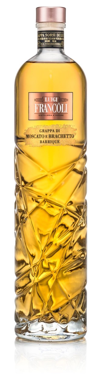 Francoli Sorsi di Luce Grappa Moscato e Brachetto Barrique 0,7 l Francoli Sorsi di Luce Grappa Moscato e Brachetto Barrique 0,7 l von Francoli Grappa