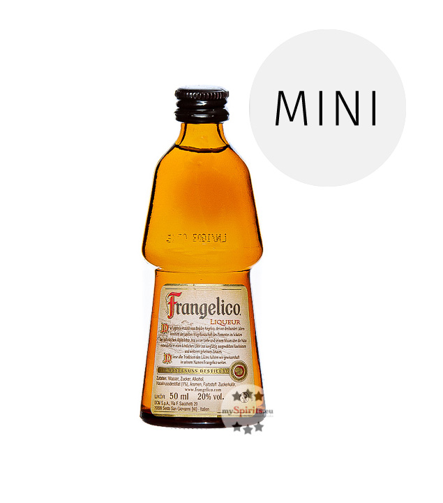 Frangelico Haselnusslikör  (20 % Vol., 0,05 Liter) von Frangelico
