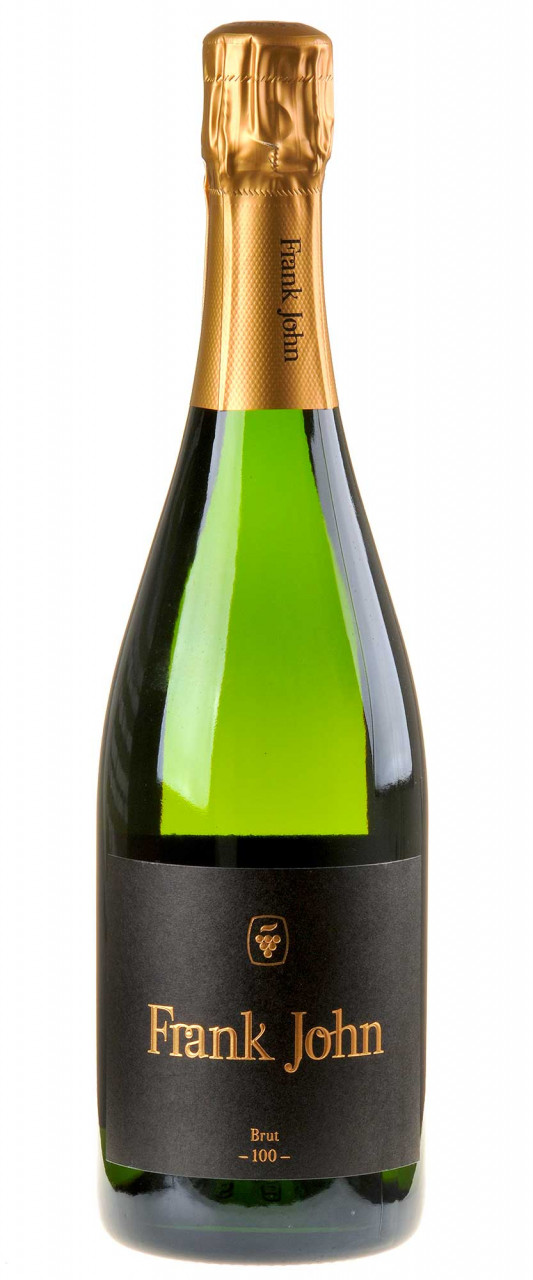 Frank John Riesling Brut 100 Mon. Hefelager Bio 2011 von Frank John