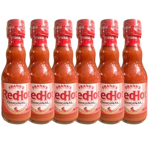 Frank's Red Hot - Original Cayenne Pepper Sauce - 148ml (Case of 6) von Frank's