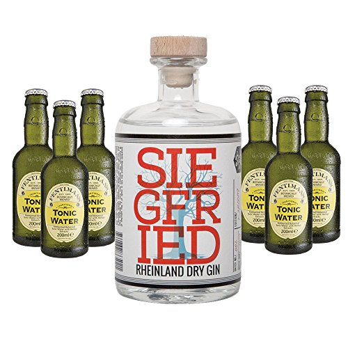 Siegfried Rheinland Dry Gin (1 x 0.5 l) mit Fentimans Tonic Water (6 x 0.2 l) von FrankBauer360