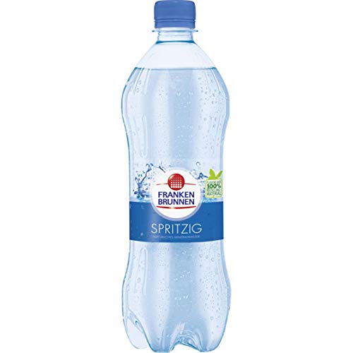 Franken Brunnen Mineralwasser Spritzig, 0,75 l von Frankenbrunnen